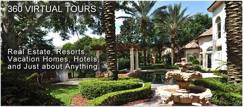 360 virtual tours, photography, and photographers near Orlando, FL.